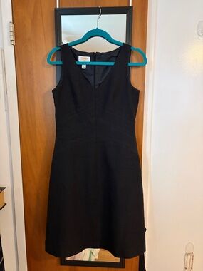 Classic Irish Linen black dress